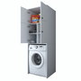 Hanah Home Armario para Lavadora Blanco